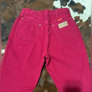 Vintage Wrangler Jeans Waist 30” Rise 13” Inseam 31”